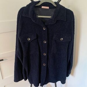 Cozy Navy Shacket